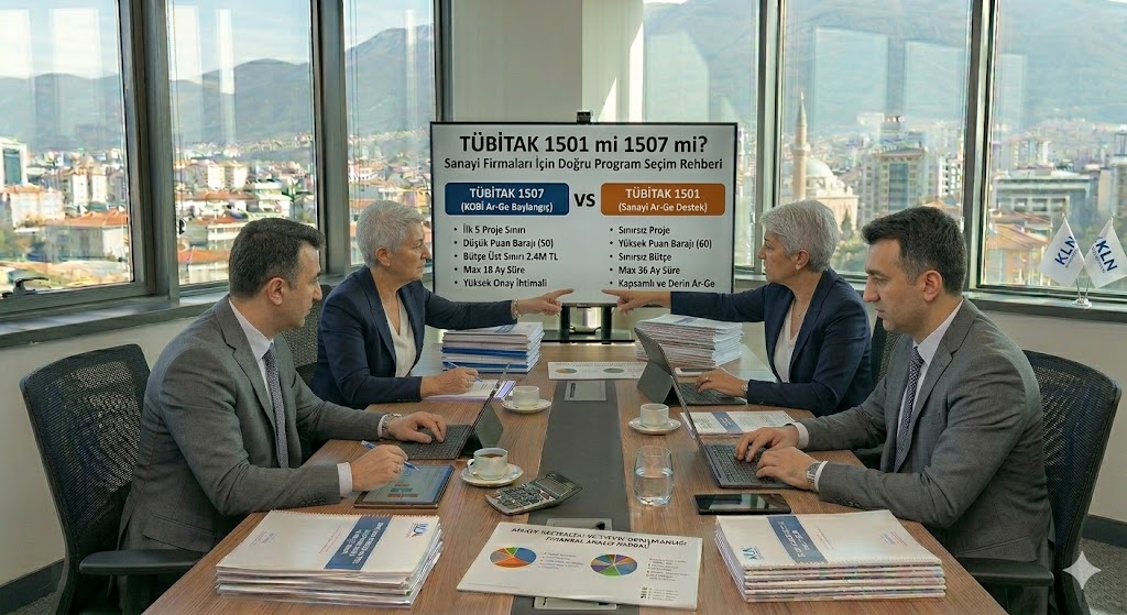 TÜBİTAK 1501 mi 1507 mi Sanayi Firmaları İçin Doğru Program Seçim Rehberi