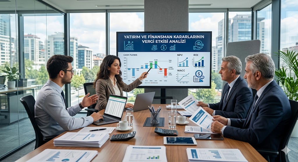 Yatırım ve finansman kararlarının vergi etkisi analizi